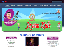 Tablet Screenshot of jayamkids.com